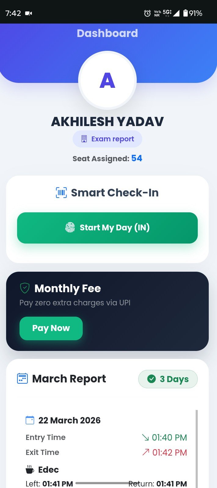 Student Attendance and Fee Tracker