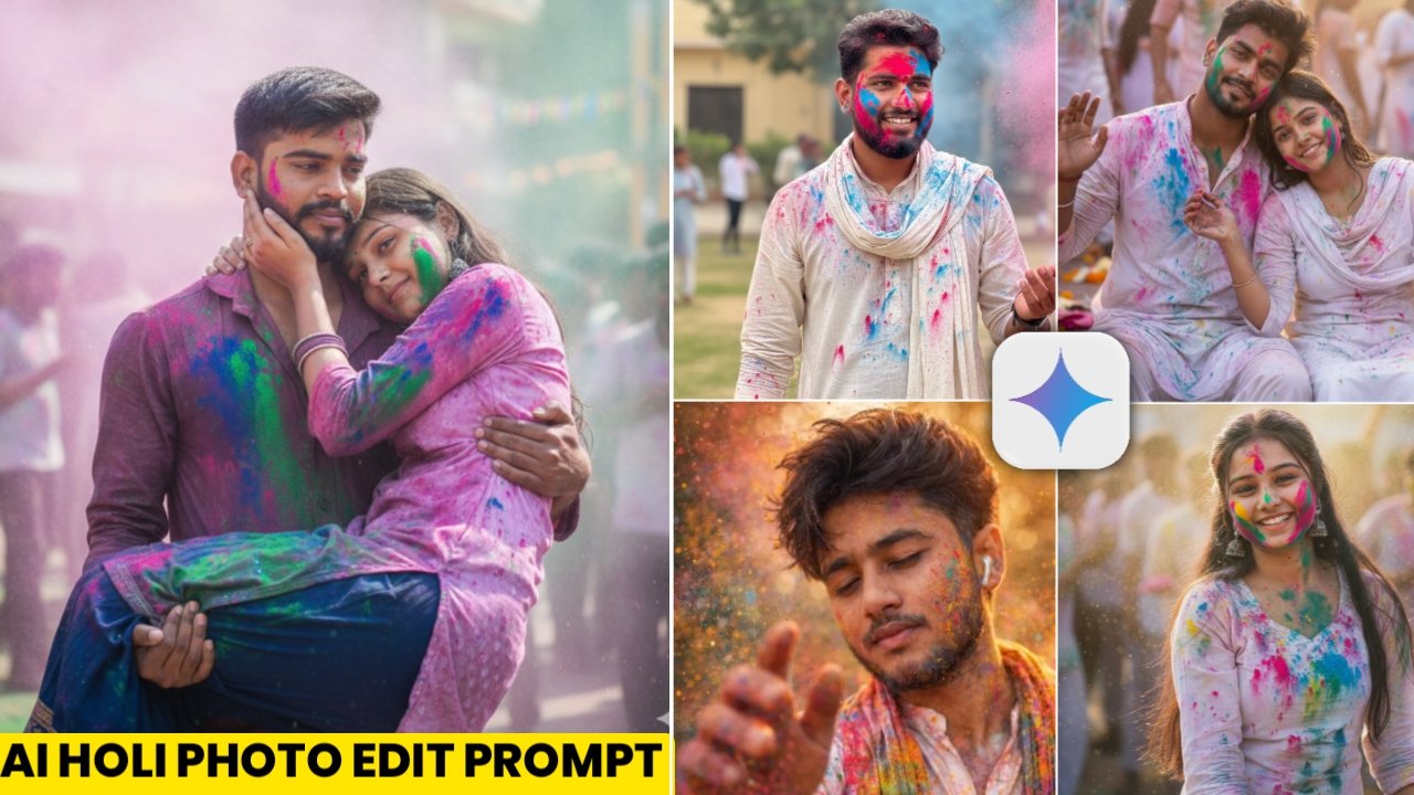 Holi Viral Ai Photo Editing Prompt – 2026 Google Gemini Holi Prompt